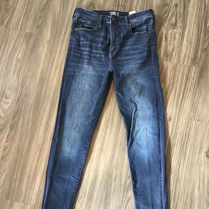 Abercrombie, AF, high rise super skinny jeans